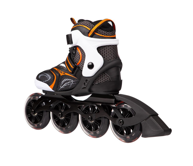 Nils Extreme Łyżworolki Czarno-Pomarańczowe rozmiar 39 - 1107667 - zdjęcie 3